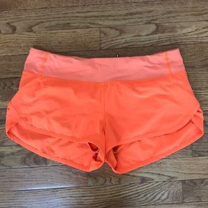Lululemon Speed Shorts size 6